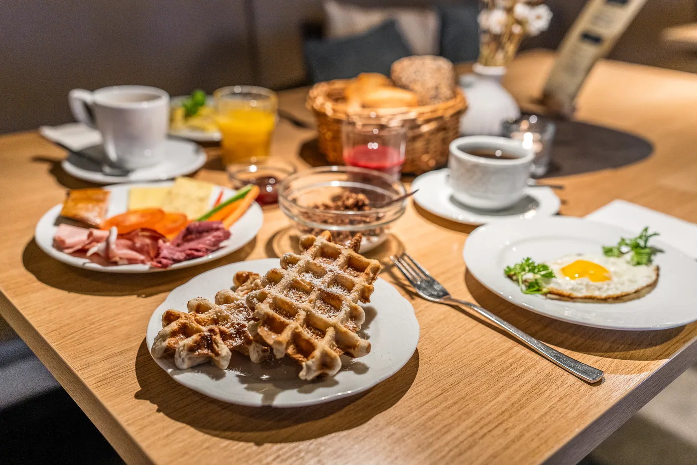 Frühstücksbuffet im tween